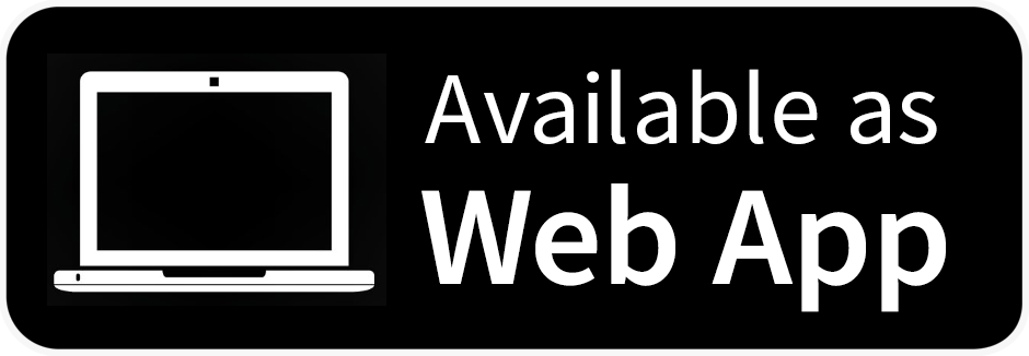Available as Web App